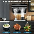 thumbnail image 2 of Tieasy 30 inch Under Cabinet Range Hood 900CFM Gesture Touch Control Tempered Glass, 2 of 10