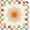 Boho Orange Sun Checkered, variant on Boho Sunshine Mahjong Mat 31.5 x 31.5in, Non-Slip Noise-Reducing for Poker, Cards & Board Games