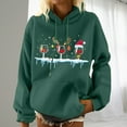 thumbnail image 2 of Lenago Fashion Women's Printing Long Sleeve Pocket Casual Pullover Shirt Blouse, 2 of 6