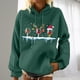 thumbnail image 1 of Pntutb Moda Mujer Impresión Manga Larga Bolsillo Casual Pullover Camisa Blusa Pntutb Pntutb-3845, 1 of 6