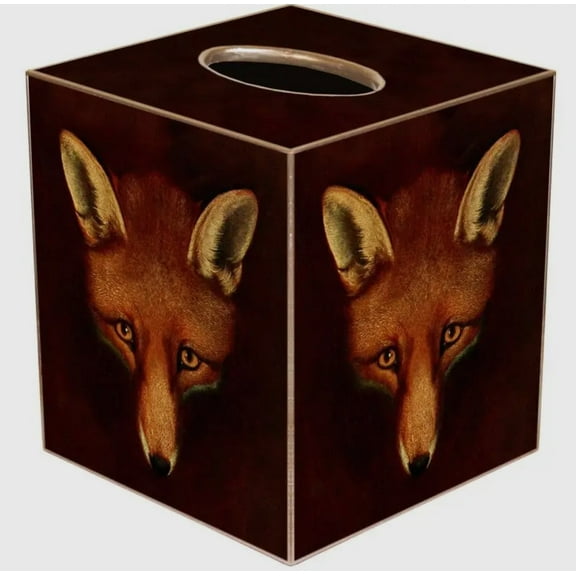 Marye-Kelley Fox Mask Tissue Box Cover
