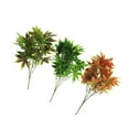 thumbnail image 2 of Raindrops Artificial Maple Plants Autumn Greenery Leaves for DIY Home Decor, 2 of 6