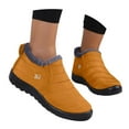 thumbnail image 3 of Leozcaa Womens Snow Boots Winter Warm Booties Anti-Slip Ankle Boots Outdoor Slip On Waterproof Booties, 3 of 6