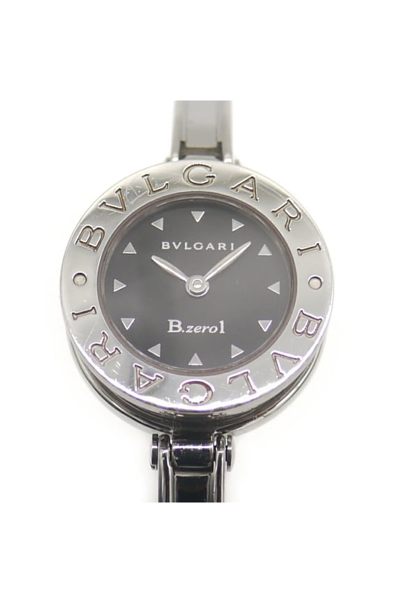 Pre-Owned BVLGARI B-zero1 Quartz Ladies Watch, Black Dial, BZ22S