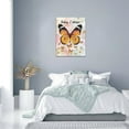 thumbnail image 6 of Butterfly Wall Art Positive Affirmations Wall Decor Today I Choose Pictures Canvas Prints Artwork Painting Modern Home Decorations For Bathroom Girls Bedroom Living Room Framed 12"x16", 6 of 6