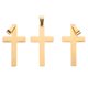 thumbnail image 1 of 3 unids Simple Cross Cross Pendants Collar Cross Collants Accesorios, 1 of 6
