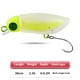 thumbnail image 4 of Señuelo Pesca Trucha Flotante Luminoso Microcebo para Insectos 38mm 2 3g Verde, 4 of 4