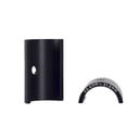 thumbnail image 2 of Lot de 2 Adaptateurs de Tige de Guidon de Vélo Réducteurs de Guidon Fournitures de Réglage Intercalaires de Vélo de Route Accessoires de Vélo Portable Extérieur Noir, 2 of 6