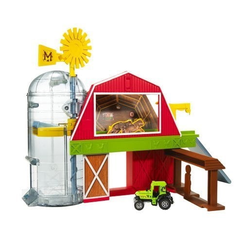 barn and silo outdoor playset