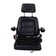 thumbnail image 1 of Asiento De Montacargas, Asiento Tractor Con Respaldo Ajuste, Cinturón De Seguridad, Asiento Cortacésped Universal Para Excavador Cargador Patineta Telesplayler, 1 of 7
