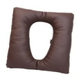 thumbnail image 5 of Gazechimp Bedside Commode Cushion Toilet Seat Cushion for Disabled Handicapped Elderly coffee, 5 of 8