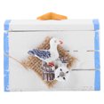 thumbnail image 1 of Jewelry Box Wooden Trinket Box Ring Storage Case Mediterranean Style Case Jewelry Organizer, 1 of 7
