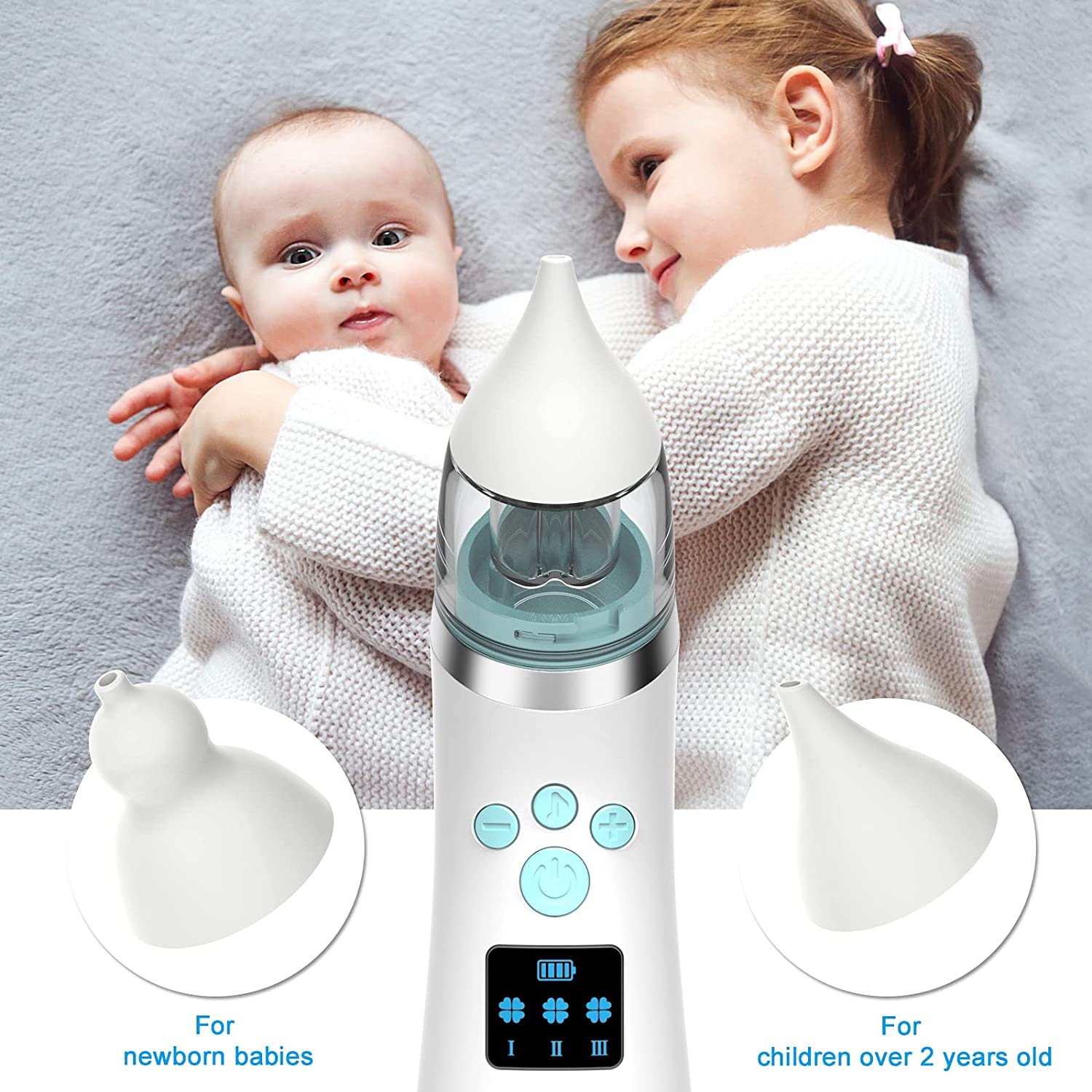 TiokMc Automatic Baby Nasal Aspirator with Music photo 8
