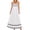 White, variant on YuXingFu Wedding Guest Dresses for Women Maxi Crew Neck Plus Size Womens Dress Sleeveless for Beach Long Casual Summer White S