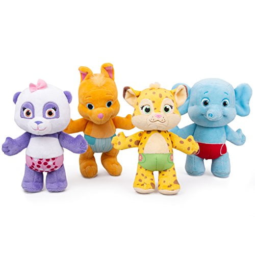 Word Party Netflix Lulu Bailey Franny Kip 9" Plush Doll Kids Animals Toy Gifts 