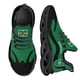 thumbnail image 1 of Zapatillas deportivas de diseño con la bandera de Dominica para mujer, cómodas zapatillas deportivas de plataforma con estampado de bandera, suela blanca, zapatos de punto con cuchillas., 1 of 6