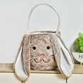 thumbnail image 2 of ZMKIAG Plush Easter Bunny Tote, Extra Large Candy Storage Basket with Long Ears, Reusable Egg Hunt Bag for Spring Decor, Kids Gift Basket & Holiday Clothes Organizer, 2 of 9