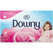 Downy Dryer Sheets, April Fresh - 40 Sheets
