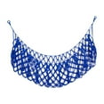 thumbnail image 2 of Soft Toy Net Hammock Storage Holder Large Capacity Easy to Hang Woven Rope Plush Blue, 2 of 8