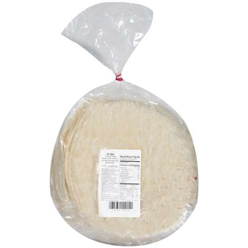 El Sol Press Gorditas Flour 8' Tortillas, 72 oz