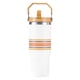 thumbnail image 4 of Stanley Quencher H2.0 Vaso de Coche Flowstate aislado al vacío Nuevo en acero inoxidable de gran capacidad Aislamiento térmico Hielo portátil con asa para agua, té helado o café 30oz, 4 of 8