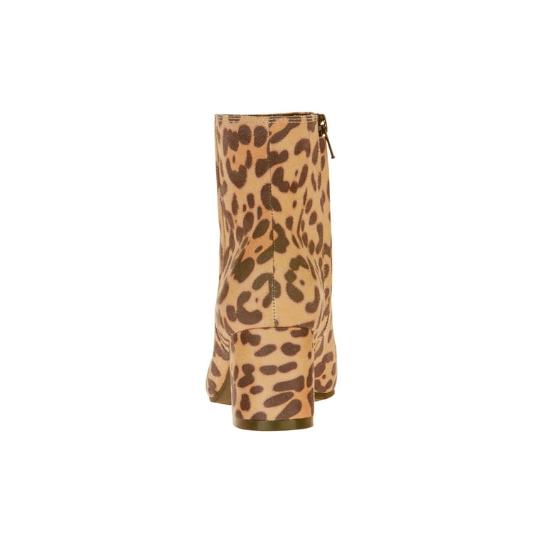 Time and clearance tru leopard boots
