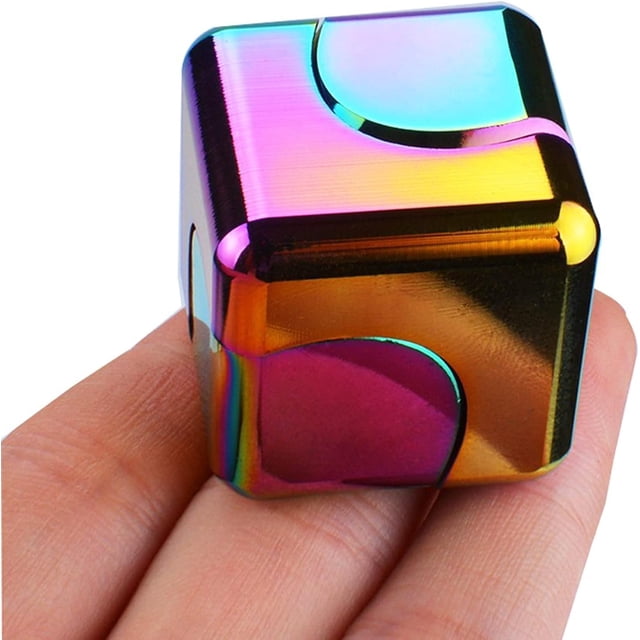 Regalo de San Valentín de metal EDC Gadgets de escritorio geniales juguetes de oficina juguete sensorial Figette de ansiedad pequeña, herramienta para TDAH Figet Stress Easter Stuffer