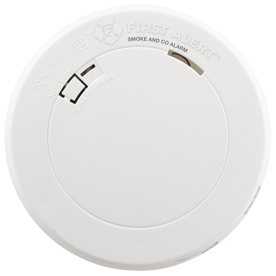 First Alert 10 Year 2 in 1 Smoke Detector with Carbon Monoxide Alarm White 