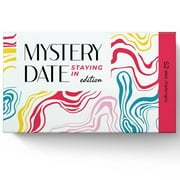 Mystery Date 52 Scratch Off Card At-Home Date Night Ideas and 52 Conversation Starters (Staying in Edition) - Couples Gift, Couples Games, Date Night Ideas