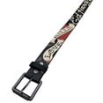 thumbnail image 3 of Ed Hardy Men's Love Kills Slowly Black Belt With Rivet Studs (32, Black), 3 of 4