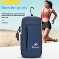 thumbnail image 3 of WRKEKC Clearance Adjustable Phone Arm Band for Running & Workouts - Universal Crossbody Pouch with Reflective Safety Stripes, 3 of 7