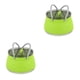 thumbnail image 2 of Soidarity 1L Collapsible Camping Silicone Cooking Pot Tea Kettle Pot Hiking Verde 2piezas, 2 of 4