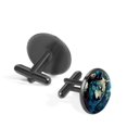 thumbnail image 2 of Wolf Stylish Men's Cufflink Set in Silver Stainless Steel for Formal Attire and Classic Suit Styles, 2 of 6