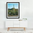 thumbnail image 3 of One Way, Saguaro - Arizona Photography Desert Cactus Nature Landscape Scenic Travel Poster Black Framed Wall Art Print 6 x 8 inches, 3 of 4