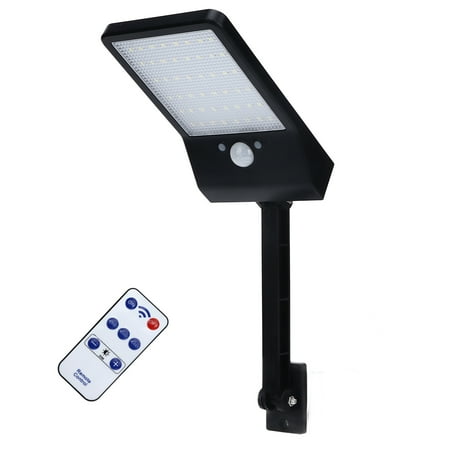 

Ccdes Solar Motion Sensor Light Outdoor Wall Solar Light 48 LEDs Security Motion Sensor Lamp for Garage Fence Patio Porch Yard Outdoor Wall Solar Light