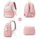 thumbnail image 3 of Mochila escolar para niñas, niños, mochilas escolares, adolescentes, mochila escolar, bolso escolar, mochila para el colegio, bolsa de deporte, altura ajustable, muchos compartimentos,, 3 of 7