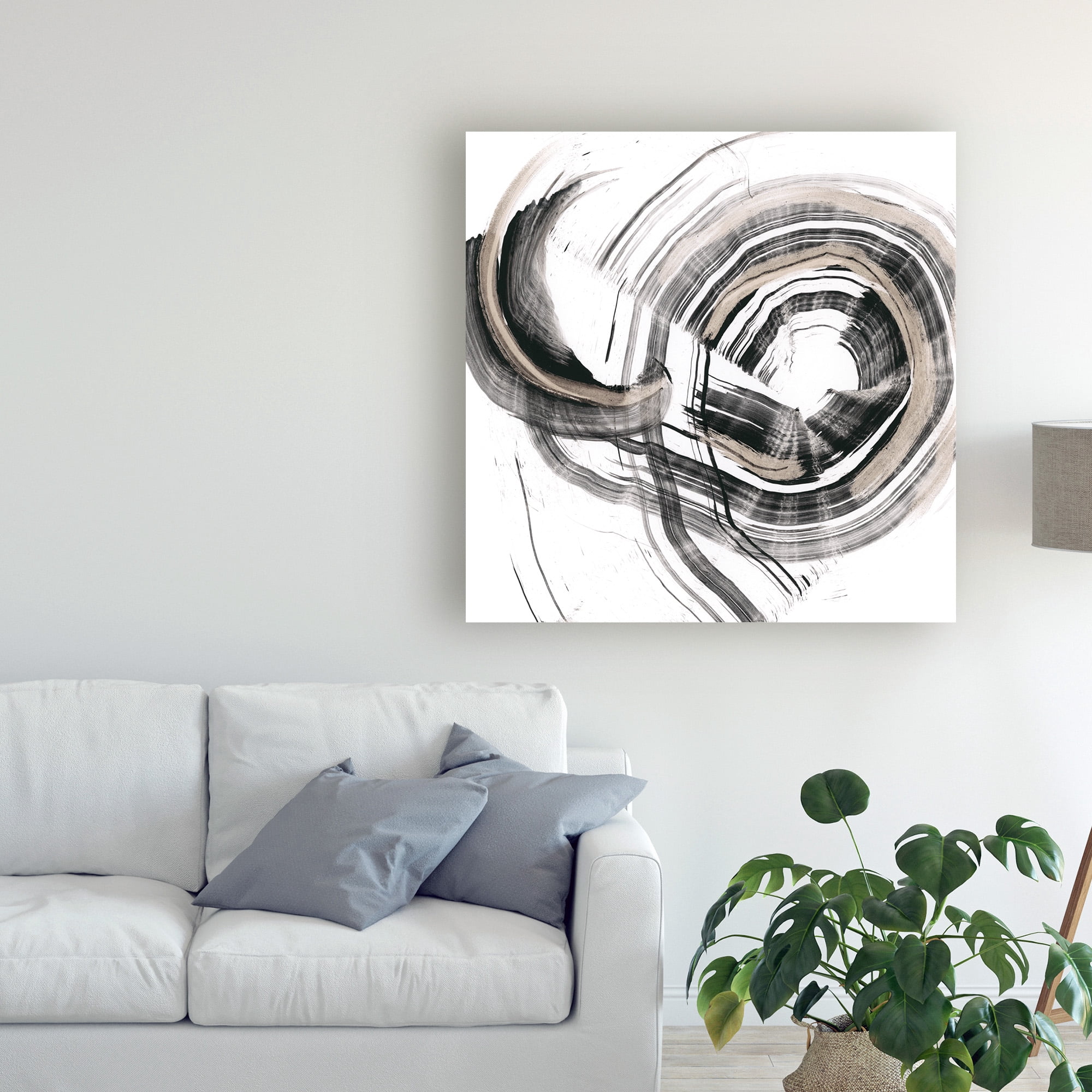 Trademark Fine Art 'Circulation Strokes' Canvas Art by Ethan Harper