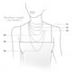 thumbnail image 4 of SilverCloseOut Collar de Cadena Tipo Cable Unisex Fino de Acero Inoxidable de 3,1 Mm (16 Pulgadas), 4 of 6