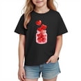 thumbnail image 2 of hengsof T-Shirt Graphique à Manches Courtes Imprimé pour Enfants, 2 of 3