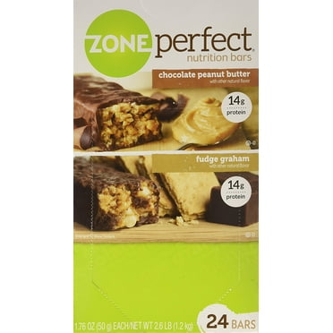 ZonePerfect Nutrition Bars, Fudge Graham/Chocolate Peanut Butter - 1