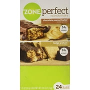 ZonePerfect Nutrition Bars, Fudge Graham/Chocolate Peanut Butter - 1.76oz, 24 Ct