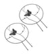 thumbnail image 3 of Soporte Redondo Para Plantas, 2 Piezas Estructura De Hierro Multifuncional Ligero Fácil Inserción Buen Efecto Decorativo Soporte De Escalada De Flores Para Interiores Y ANGGREK Otros, 3 of 8