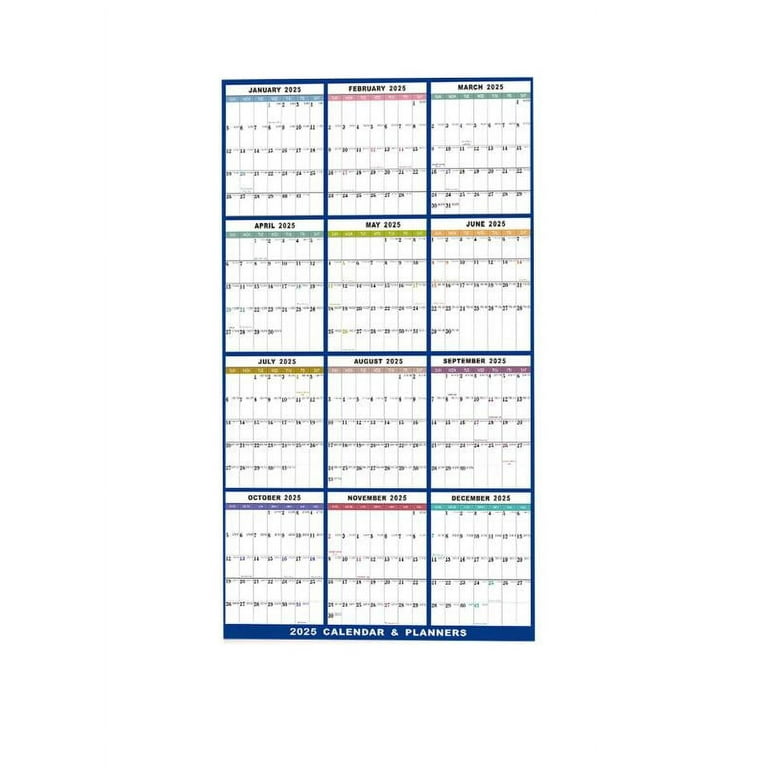 2025 Wall Calendar 12 Month Planner,Large Wall Calendar 2025 ,Daily Erasable Wall Calendar,23x35 Large Grid Calendar 2024 Erasable Calendar for Wall Home Office Daily Calendar Wall Planner - Walmart.com 2025-wall-calendar-12-month-planner-large-wall-calendar-2025-daily-erasable-wall-calendar-23x35-large-grid-calendar-2024-erasable-calendar-for-wall-home-office-daily-calendar-wall-planner-walmart-com