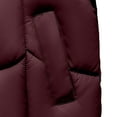 thumbnail image 5 of Inleife Womens Parkas Jacket Women's Solid Color Long-Sleeved Hoodless Zipper Warm Jacket, 5 of 5