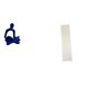 thumbnail image 1 of Escultura abstracta de pensador humano para oficina, bar, boda, con acogedora pantalla de papel para lámpara de pie, decoración para sala de estar, cu, 1 of 8
