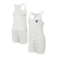 thumbnail image 4 of Women's Concepts Sport Cream Chicago Cubs Gardner Hacci Knit Romper, 4 of 6