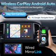 thumbnail image 2 of Pantalla CarPlay Inalámbrica para Auto y Unidad Principal Android Auto - Estéreo de Coche Doble Din de 7 Pulgadas con Pantalla Táctil y Cámara de Reversa para Todos los Autos (2+32GB SIN Cámara), 2 of 6