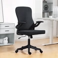 thumbnail image 2 of HOMCOM Ergonomic Office Chair, Desk Chair with Lumbar Support, Black, 2 of 10