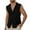 Black, variant on Mgmyaa Men's Sleeveless Shirts Button Down Beach Tank Top Basic Solid Shirt Vest with Pocket