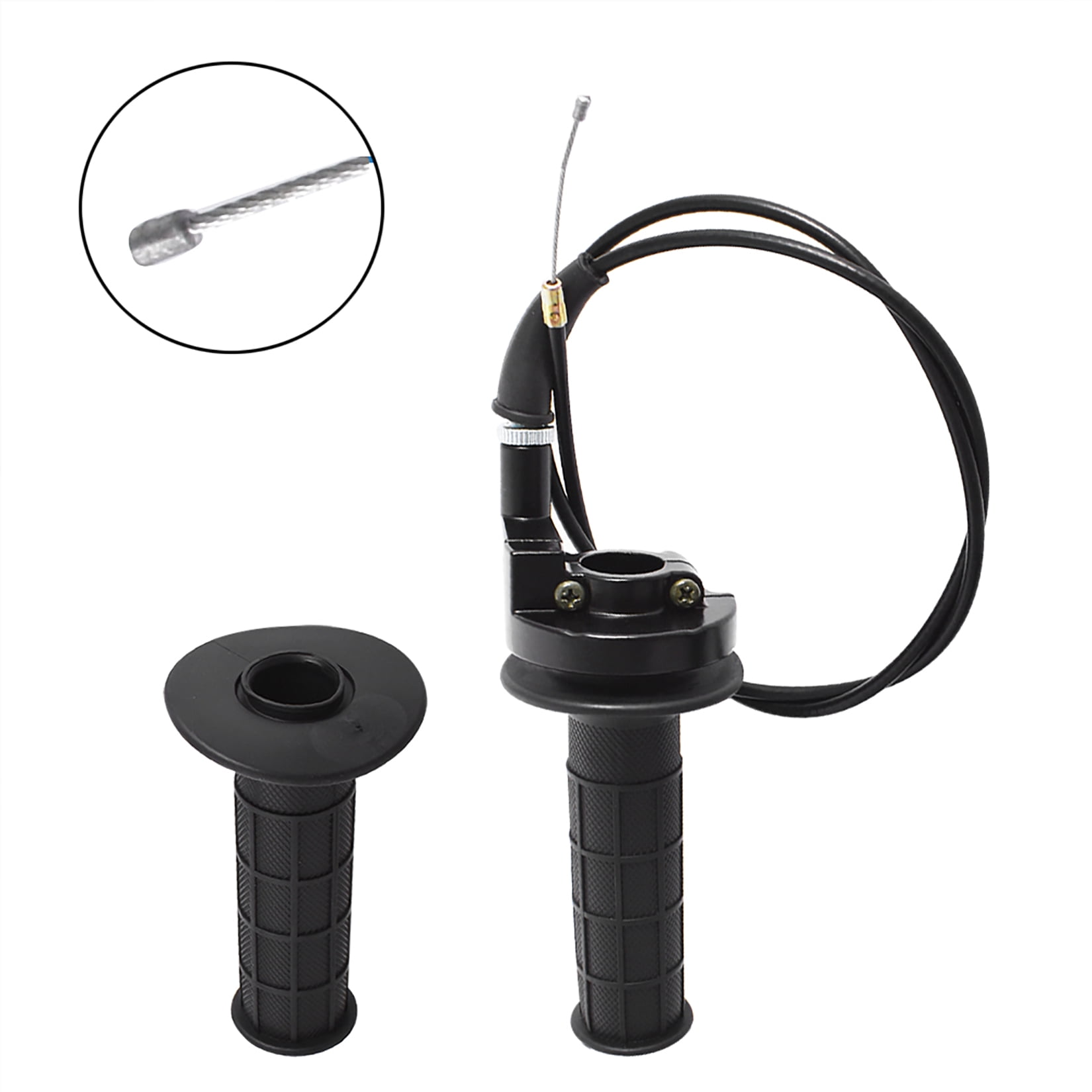 Throttle Hand Grips Cable Clamp Kit Replaces for Coleman Mini 196cc